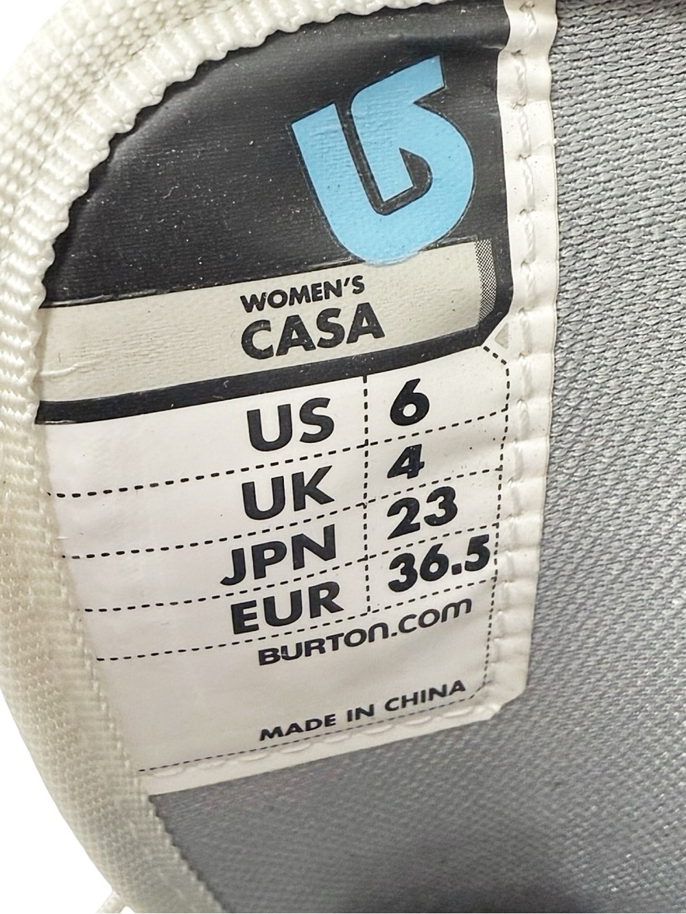 Burton Women's White Snowboard Boots - Lace-Up Support - Picture 10 of 11